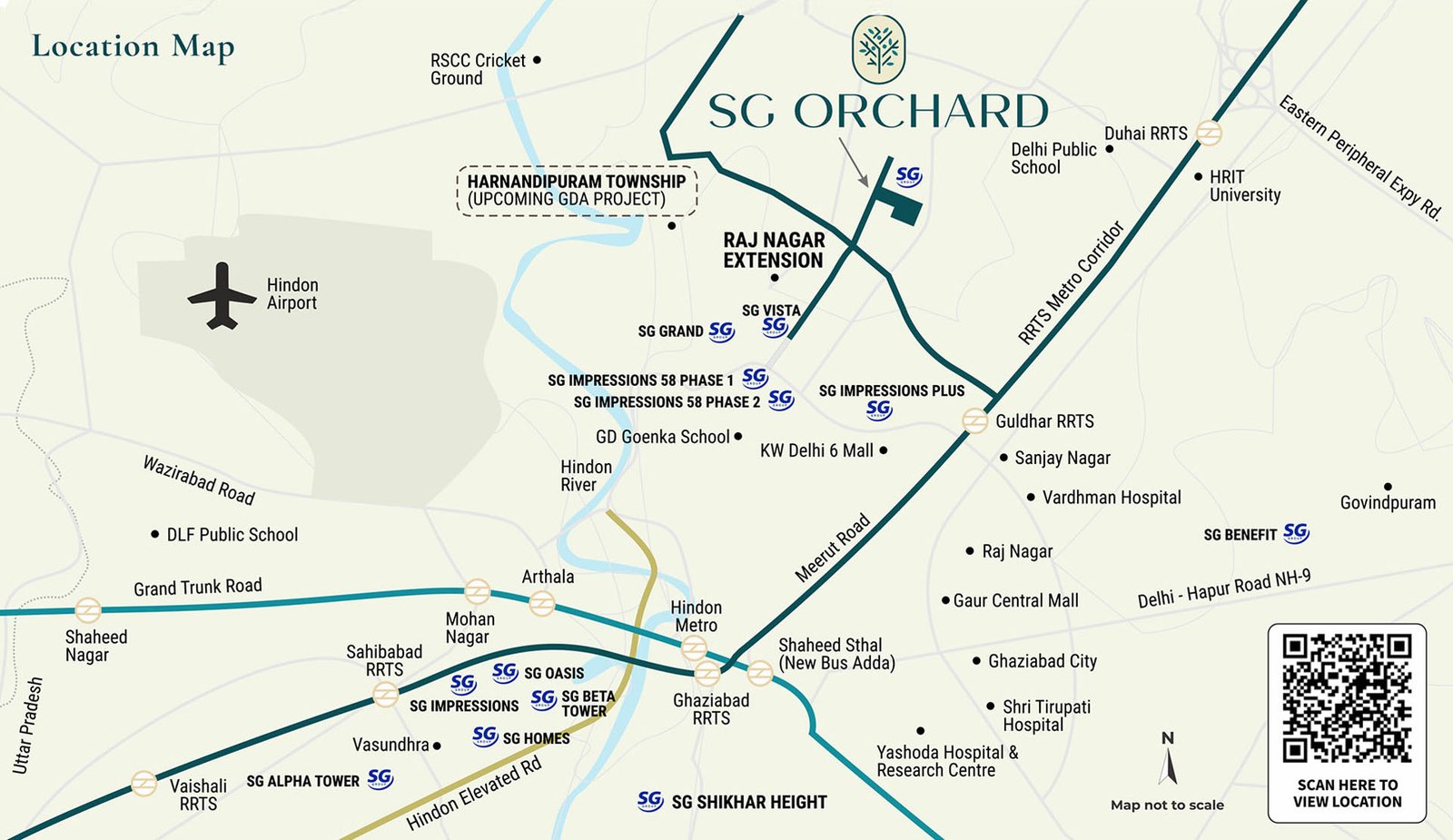 SG Orchard Location Map